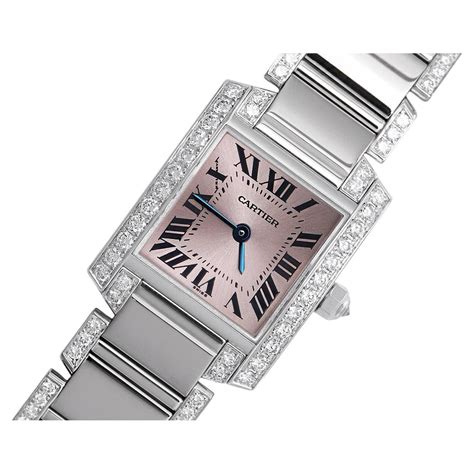 orologio cartier tank donna acciaio|cartier orologi.